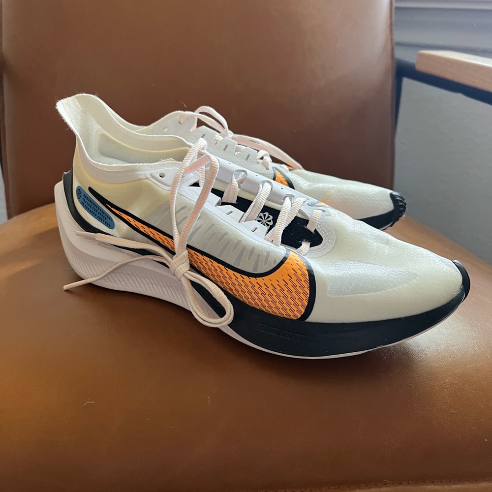 Nike Crater Impact Cream Orange & Zoom Gravity White Black Yellow. Men's 8.5.